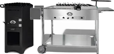 Produktbild von Grillstation Batyr mit Feuerofen Mangal und Spießdreher