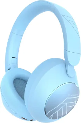 Produktbild von PowerLocus Bluetooth Kopfhörer Over Ear, 70 Std. Spielzeit, 4 EQ-Modi, HiFi Stereo Sound, Tiefer Bass, Faltbar, Mikrofon, für Reisen/PC/Handy