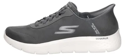Produktbild von Skechers Slip-Ins: Go Walk Flex  Sneakers Laag - Donkergrijs - Maat 43