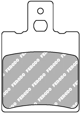 Produktbild von FERODO Bremsbeläge Bremsklötze FDB2081AG