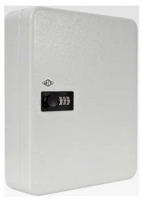 Produktbild von Schlüsselschrank für 36 Schlüssel mit 3-stelligem Zahlenschloss, individuell einstellbar, lichtgrau