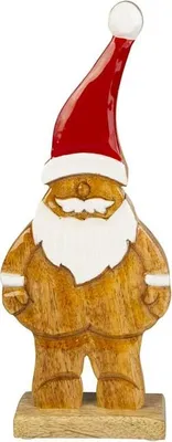 Produktbild von Standdeko Weihnachtsmann - ca. 32 x 12,5 x 5 cm