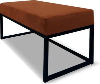Obrázek produktu pro Lavička EMLI 80 cm v loftovém stylu - měděná - ITAKA 01