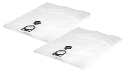 Produktbild von vhbw 10x Staubbeutel kompatibel mit Baier BSS 406, BSS 506 Staubsauger - 40cm x 27cm Weiß