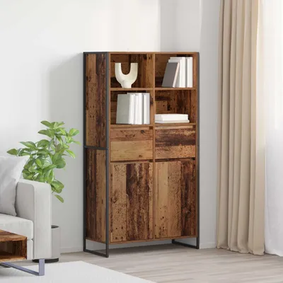 Productafbeelding van vidaXL Dressoir, gerecycled hout, 81 x 36 x 150,5 cm, houtvezel