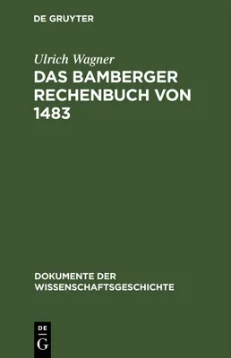 Produktbild von Das Bamberger Rechenbuch von 1483