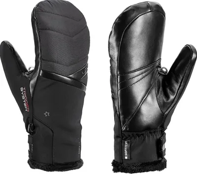 Produktbild von Leki Snowfox 3D Lady Mitten Damen Skihandschuhe Fäustlinge 653801501 : 6 Grösse - Handschuhe: 6