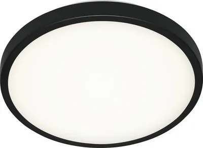 Zdjęcie produktu dla Lampa sufitowa LED BRILONER MANNY, neutralne białe światło, czarna, 29 x 7 cm
