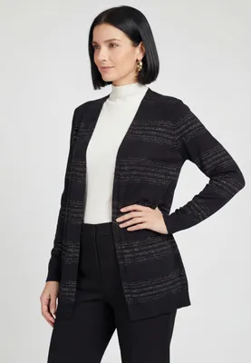Produktbild von CHANCERY damen strickjacke - schwarz, XL/XXL