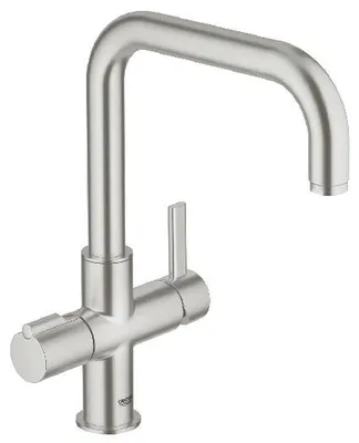 Immagine prodotto di Grohe Red - Miscelatore monocomando per lavabo Duo, supersteel 30097DC0
