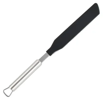 Productafbeelding van Pannenspatel voor crêpes van roestvrij staal en kunststof 34,2 cm