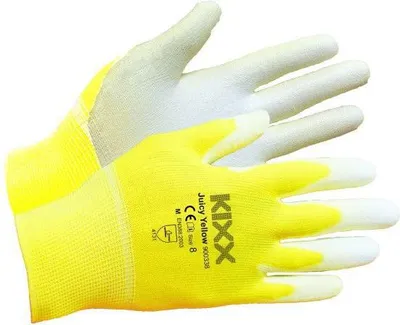 Produktbild von Gartenhandschuhe „KIXX JUICY YELLOW“ Größe. 8, gelb