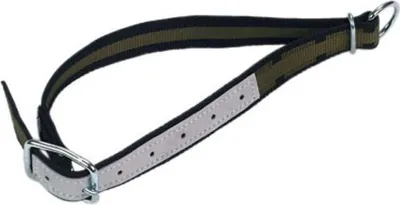 Produktbild von Halsband 100x4 cm, mit Ovalglied und D-Ring