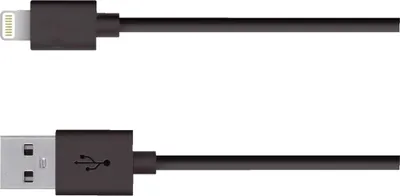 Image de MediaRange Câble de charge et de données USB 2.0 vers Lightning 1m sw