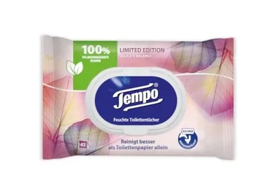 Immagine prodotto di Tempo 836251 Feuchttücher Limited Edition 42 Tücher