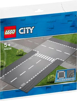 Produktbild von LEGO® City Gerade und T-Kreuzung, 60236