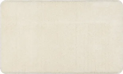 Zdjęcie produktu dla Dywan łazienkowy SANTA jednolity, antypoślizgowy, miękki - biały 50x80 cm