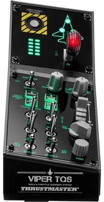 Obrázek produktu pro Thrustmaster Viper Panel, Flight Sim, PC, Analogový/digitální, Kabel, USB, Černá