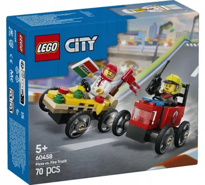 Image de LEGO CITY 60458 Ensemble de course à pizza