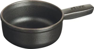 Image de Staub Marmite à fondue, 12 cm | Noir | rond