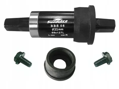 Produktbild von Sunrace BBS08 Vierkant-Tretlager, 68mm x 127mm Maschinen
