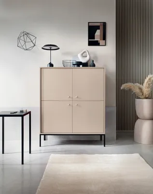 Zdjęcie produktu dla Komoda wysoka MINIO MINIMAL beżowa