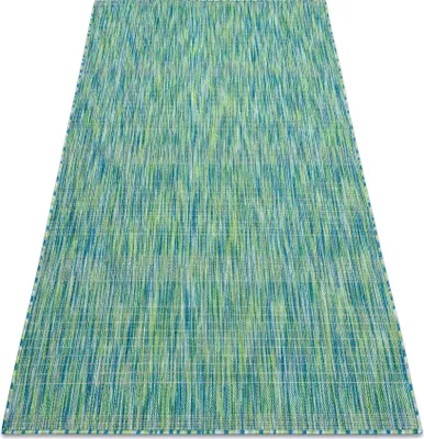 Produktbild von Modern FISY Teppich SISAL 20777 Streifen, melange blau Blau 80x150 cm