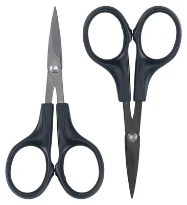 2er-Set Silhouettenscheren, Edelstahl, 10 cm, spitz