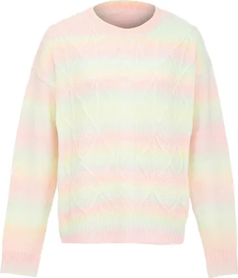 Zdjęcie produktu dla Sweter damski ALBEE – tęczowy, rozmiar XL/XXL