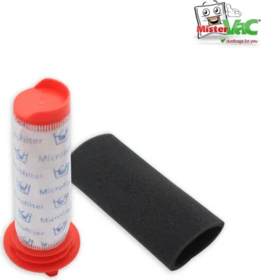 Produktbild von MisterVac Motorschutzfilter Ersatzfilter kompatibel mit Bosch BCH61840GB/01 Athlet