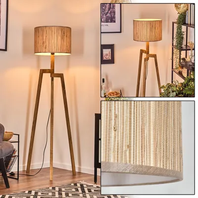 Produktbild von Arenabianca Stehlampe aus Holz/Seegras in Natur/Beige