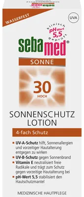 Produktbild von sebamed Sonnenschutz Lotion LSF 30, 150 ml Lotion