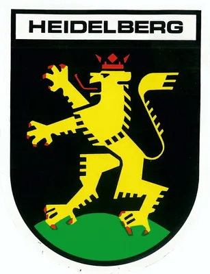Produktbild von Aufkleber Wappen Heidelberg 60 x 45 mm