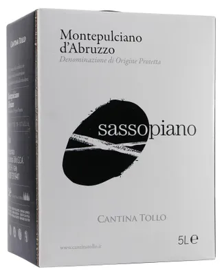 Produktbild von Sassopiano Montepulciano d'Abruzzo DOP -trocken- 5,0L BIB