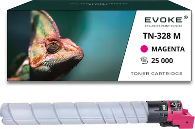 Image de Toner pour Konica Minolta TN328M-TN328M TN328M Rouge (magenta) | Remplacement pour C 250 i C 300 i C 360 i