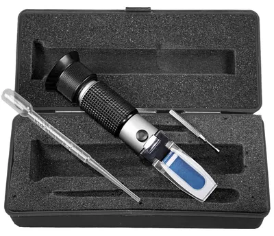 Refraktometer für Kühlflüssigkeit, Frostschutz & Batteriesäure, 21,5 cm