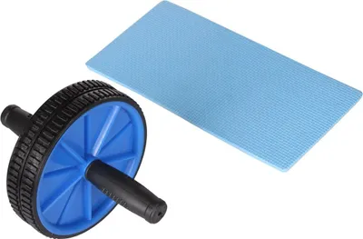 Obrázek produktu pro Merco AB Double Wheel posilovací kolečko Barva: Modrá