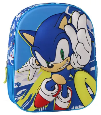 Obrázok produktu pre Sonic the Hedgehog – 3D batoh, 30 cm