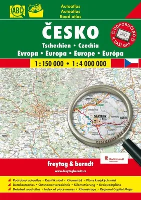 Obrázek produktu pro Česko autoatlas 1:150 0000 (A4, spirála)