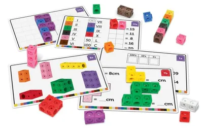 Immagine prodotto di Set di cubi Mathlink per la fluidità matematica
