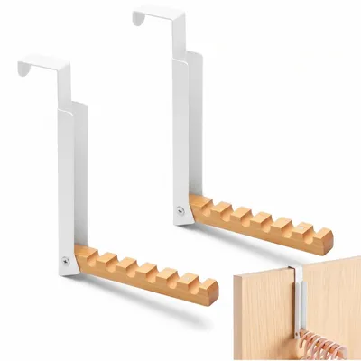 Productafbeelding van Inklapbare Deurkapstok met 6 Haken voor Kleding en Accessoires