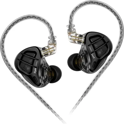 Produktbild von KZ ZAR 1DD+7BA Hybrid-Treiber HiFi-Musik-Ohrhoerer 3,5 mm kabelgebundener In-Ear-Kopfhoerer Sportspiel-Headset Ohrhoerer 2-poliges abnehmbares austauschbares Kabel