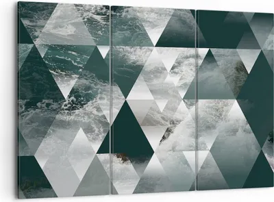Produktbild von Bild auf Leinwand - Leinwandbild - Abstraktion modern - 105x70cm - Wand Bild - Wanddeko - Leinwanddruck - Bilder - Kunstdruck - Wanddekoration - Leinwand bilder - Wandkunst - CE105x70-3421