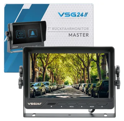 Obrázok produktu pre 7-palcový monitor cúvania MASTER – odolný monitor pre dodávky RM-13113