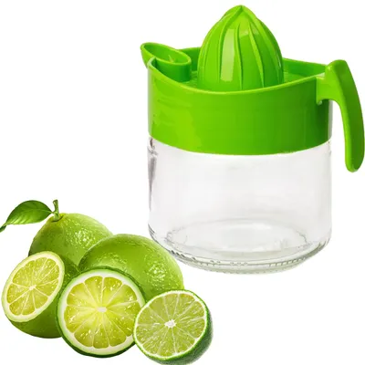 Hand-Zitruspresse aus Glas, manuelle Saftpresse, 300 ml, BPA-frei