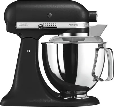 Produktbild von Kitchenaid  Küchenmaschine 5KSM175PSEBK 4,8 L Artisan Gusseisen Schwarz 300 Watt