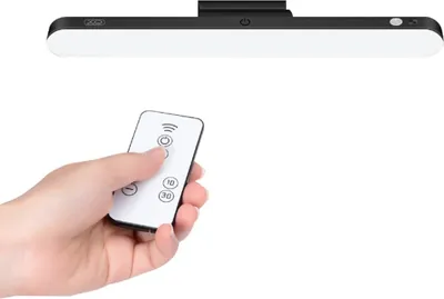Obrázok produktu pre XO YH08B 2,5W LED magnetická lampa Dotyková LED lampa s magnetickým upevnením 1200mAh + diaľkové ovládanie Čierna