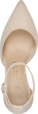 Produktbild von MARCO TOZZI Damen Pumps offene spitze Stiletto Riemchenpumps 2-24408-46, Größe:40 EU, Farbe:Beige