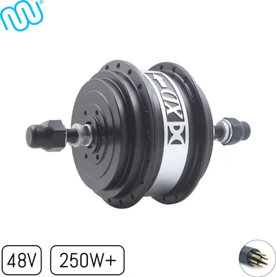 Obrázek produktu pro windmeile x Xiongda | 2rychlostní nábojový motor s dvojitou rychlostí 48V 250W+ přední motor předního kola, jízdní kolo, e-kolo, elektrický pedelec