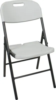 Produktbild von 2er Set Gartenstuhl Balkon Stuhl klappbar Weiß